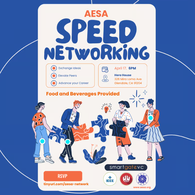 AESA Speed Networking Event April 17 2024