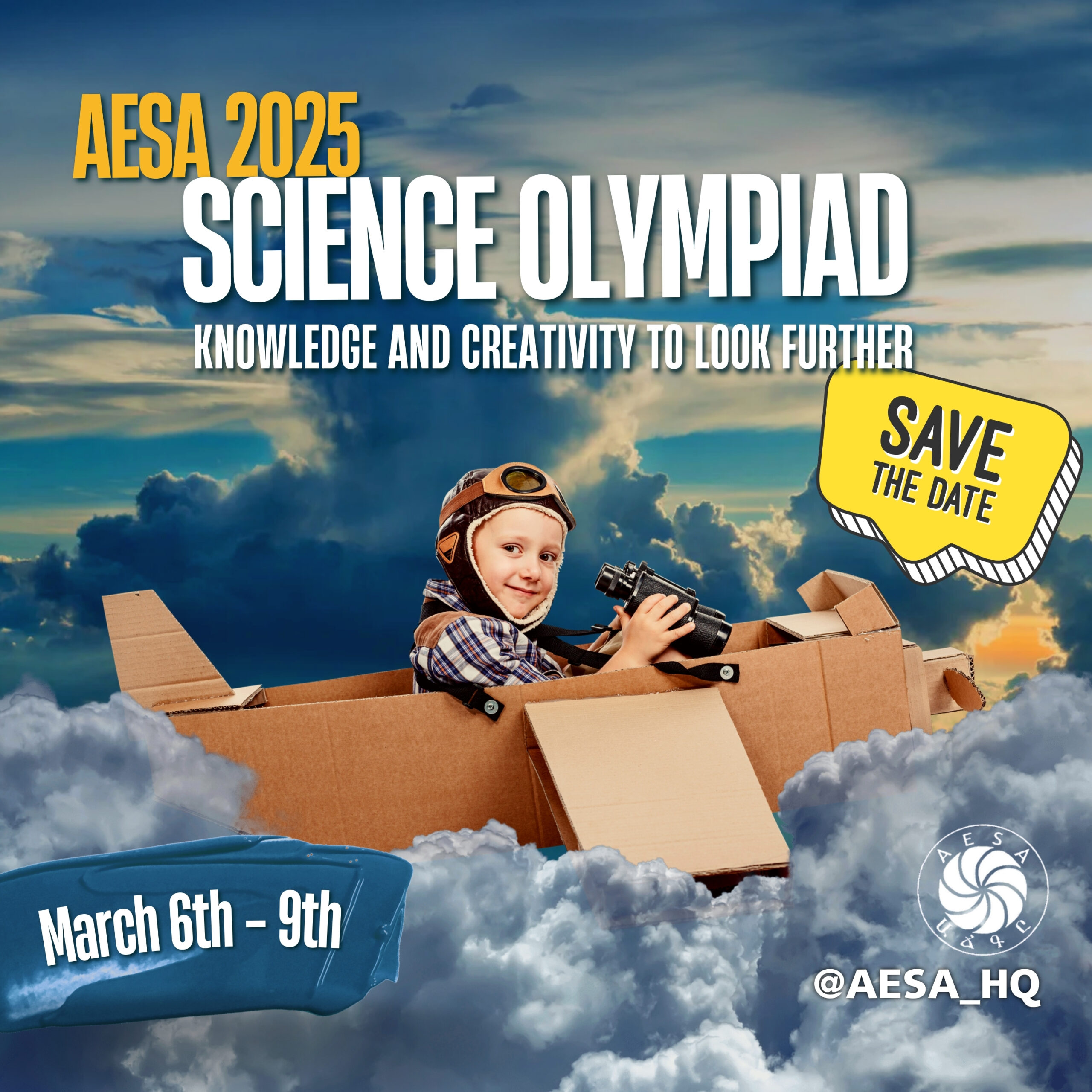 AESA Science Olympiad 2025 Flyer