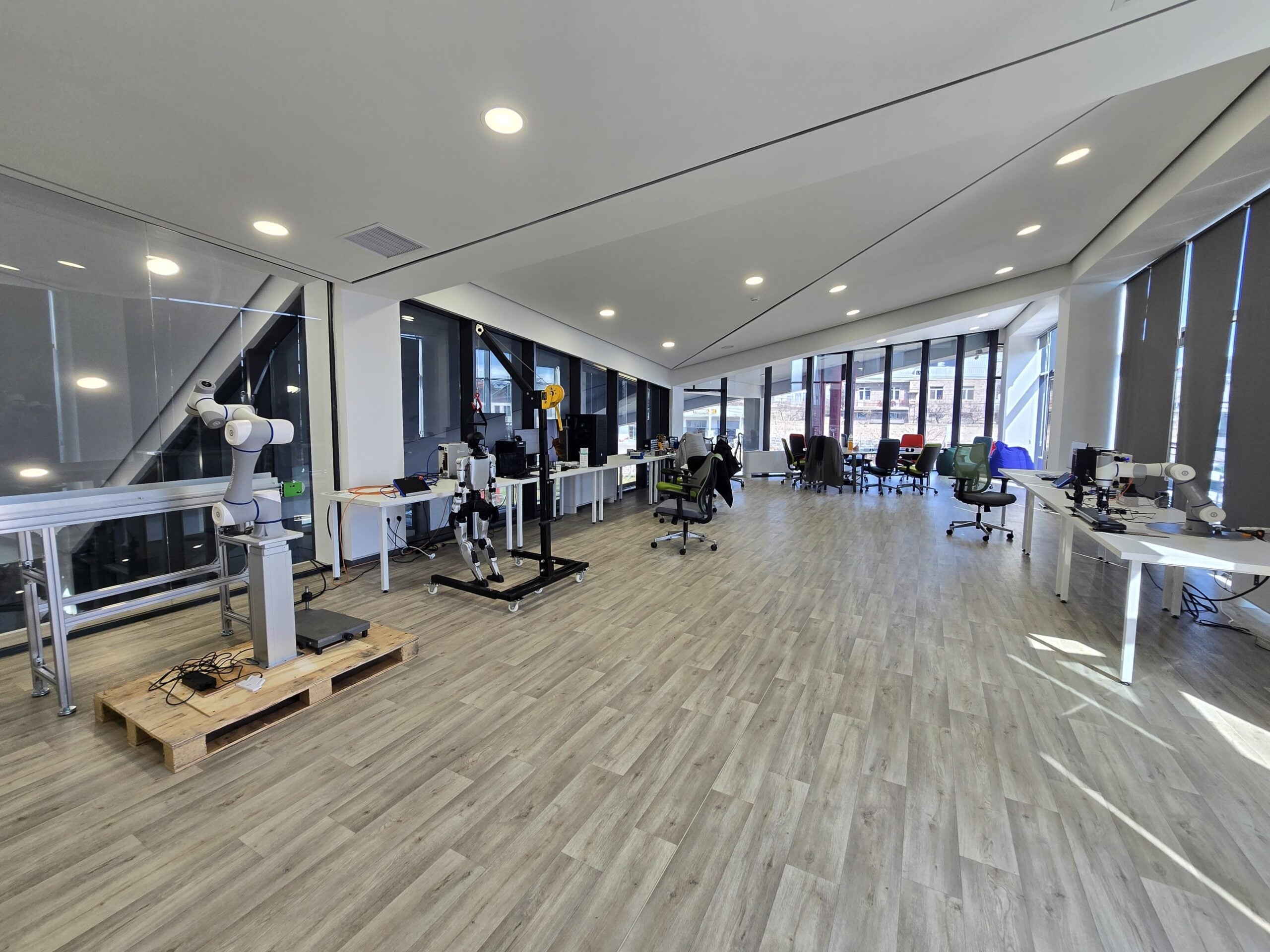 Facilities at Engineering City in Yerevan